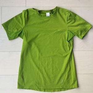 Active sweat wicking tee green sports